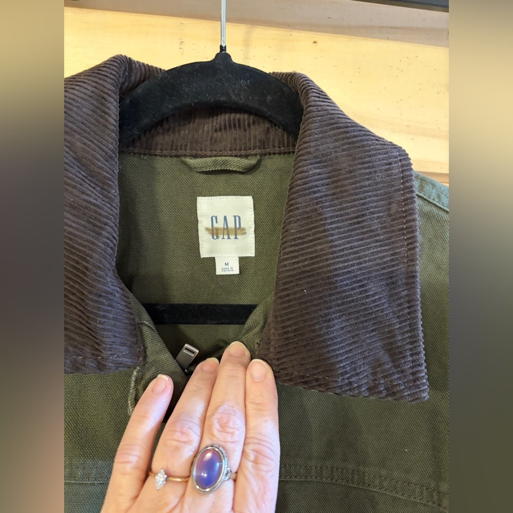 Gap Workwear Gorpcore Relaxed Canvas Barn Chore Coat Jacket NWOT XL & M - Picture 8 of 10